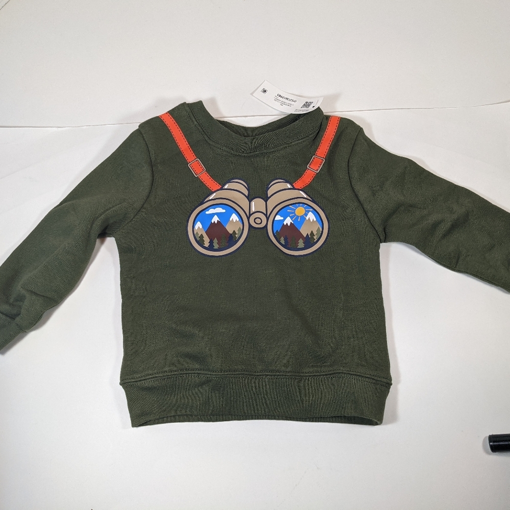 Boys garanimals green binoculars size 12-18 mths